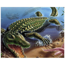 NEW DIY Diamond Painting Crafts 5D Diamond Mosaic Home Decorative Painting Cross Stitch Diamond Embroidery crocodile Pattern 2024 - buy cheap