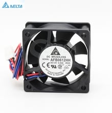 for delta 6025 60mm 6cm DC 12V 0.25A 3wire AFB0612HH-R00 server inverter axial cooler cooling fans 2024 - buy cheap