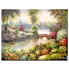 Needlework cross stitch Natural scenery diamond painting sale diamond embroidery full square round diamond mosaic stickerZP-2237 2024 - buy cheap