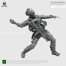 Yufan Model 1/35 Resin Assembled Figure Soldier US Military Seal Commando Moo-05 2024 - buy cheap