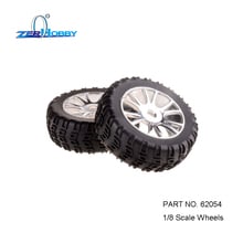 4 peças de rodas rc carro acessórios 85732 jantes, 62053 pneus, 62054 rodas de 1/8 escala 4x4 off road caminhão buggy monster truaso 2024 - compre barato