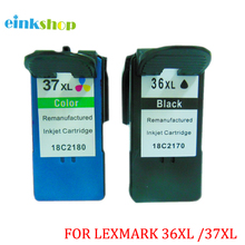 Einkshop-cartuchos de tinta para Lexmark 36 37, para Lexmark Z2400 Z2410 Z2420 X3630 X3650 X4630 X4650 X5650 X6650 X6675, 2 unidades 2024 - compra barato
