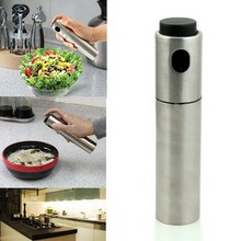 1Pcs Stainless Steel Spray Pump Fine Mist Olive Pump Spray Bottle Oil Sprayer Pot Cooking Tool HOT 2024 - buy cheap