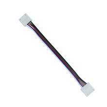 Leedsun 12 мм 5pin RGBW Светодиодная лента разъем провода, разъемы, двойные разъемы для полосы расшивки! Бесплатная доставка 2024 - купить недорого