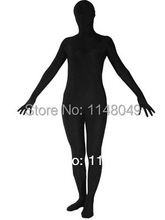 Traje Zentai negro completo Spandex ajustado 2024 - compra barato