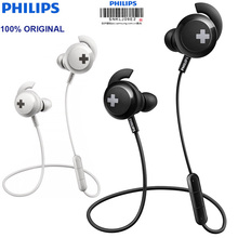 Philips-auriculares inalámbricos SHB4305 con Bluetooth 4,1, cascos con banda para el cuello, función de reducción de ruido y micrófono, oficial y original 2024 - compra barato