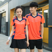 Camisetas de tenis para hombre y mujer, Polos de secado rápido para correr y entrenamiento físico, ropa deportiva de bádminton, tenis 2024 - compra barato