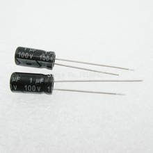 20PCS/LOT 1uF 100V Aluminum electrolytic capacitor 5*11 Electrolytic Capacitor 100v 1uf 2024 - buy cheap
