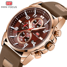 MINI FOCUS Men Sport Watch Chronograph Silicone Strap Army Military Quartz Watches Top Brand Luxury Male Relogio Masculino 2024 - buy cheap