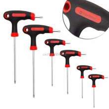 T-Handle Grip Torx&Hex Allen Key Screwdriver Driver Tool T10/T15/T20/T25/T30/T40 R06 Whosale&DropShip 2024 - buy cheap