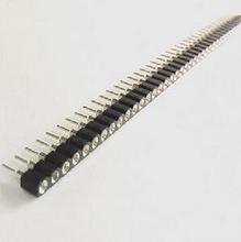 Free shiping one lot 10pcs 1x40 Pin 2.54 Round Female Pin Header   2.54mm high quality 2024 - buy cheap