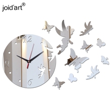 New Diy 3d Acrylic Mirror Clock Wall Clocks Watch Reloj Pared Duvar Horloge Murale Quartz Living Room Modern 2024 - buy cheap