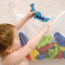 Kids Baby Bath Time Toys Folding Eco-Friendly High Quality Baby Bathroom Toy Mesh Child Bath Net Suction Cup Baskets 2024 - buy cheap