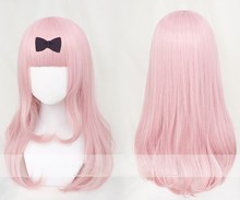 Chika Fujiwara Pink Wig Cosplay Kaguya-sama: Love is War Kaguya-sama wa Kokurasetai: Tensai-tachi no Renai Zunousen Cosplay Wig 2024 - buy cheap