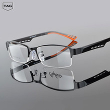 2019 nuevo retro marca de moda óptica gafas de Marco hombres TR90 computadora miopía gafas marco mujeres oculos de grau nerd 2024 - compra barato