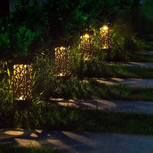 Solar LED COB Garden Lawn Lamp Light Path Lighting Landscape Garden Decoration Torch Light for Outdoor Patio Yard Waterproof#es 2024 - buy cheap