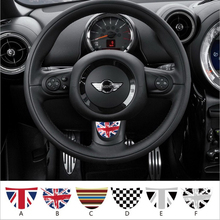 Aliauto Car-styling Car Steering Wheel Under Semicircle Sticker And Decal Accessories For mini Cooper 2024 - buy cheap