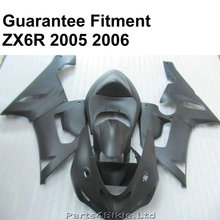 motorcycle fairing kit for Kawasaki ZX6R 05 06 matte black fairings  Ninja ZX 6R 636 2005 2006 free custom YY28 2024 - buy cheap