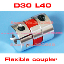 D30 L40-42 CNC Flexible Jaw Spider Plum Coupling Shaft Coupler  5 6 6.35 7 8 9 10 11 12.7 13 14 15 16 2024 - buy cheap