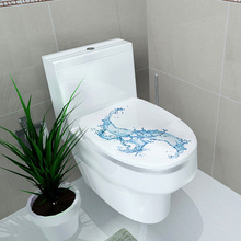 Hardcover Three-Dimensional Toilet Stickers Bathroom Decorative Stickers Bathroom Decoration Waterproof Toilet Stickers 2024 - buy cheap