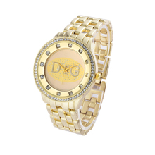 Big Promotion 2020 New Luxury Gold Quartz Watch Fashion Women's Rhinestones Stainless Steel Dress Watch kobiet zegarka relogio 2024 - buy cheap