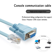 Ouhaobin Blue 1.8m DB 9Pin RS232 Serial To RJ45 CAT5 Ethernet Adapter LAN Console Cable  Apr 9 2024 - buy cheap