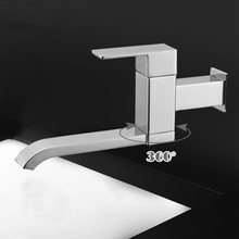 brass Sink black Single Hole Faucet single cold in wall tap kitchen Faucet torneira bathroom banheiro SF560 2024 - buy cheap