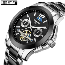 New Luxury Sport Watch Mens Automatic Skeleton Mechanical Wristwatches Casual Business Steel Ceramic Watches Relogio Masculino 2024 - buy cheap