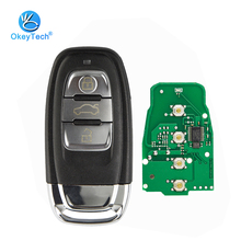 OkeyTech Keyless Entry Smart Remote Car Key 315/433/868Mhz for Audi Q5 A4 A5 A4L 8T0959754C 8K0959754G 8T0959754J & Insert Blade 2024 - buy cheap