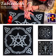 Retro Altar Tarot Cards Bag Party Table Cloth Board games Sun Moon Tablecloth For Divination Wicca Velveteen Tapestry 2024 - buy cheap