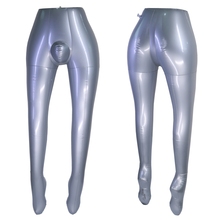 Torso de perna masculino inflável, modelo de calça de meio corpo para manequim, adereços de exibição para calças, frete grátis 2024 - compre barato