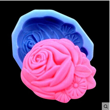Женская Цветочная форма для мыла, силиконовые формы для мыла с цветами, силиконовые формы для мыла с цветами из силикагеля, формы для ароматов роз, форма для свечей 2024 - купить недорого