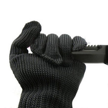 1 пара, проволока из нержавеющей стали, устойчивые перчатки, анти-режущие дышащие рабочие перчатки, безопасные, анти-истирание, мясные перчатки для улицы 2024 - купить недорого