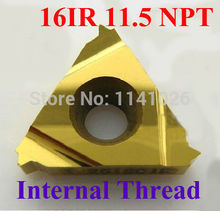 16IR 11.5 NPT Carbide Threading Inserts  Internal Threading Insert Indexable Lathe Inserts for Threaded Lathe Holder 2024 - buy cheap