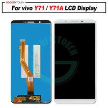 Pantalla LCD de alta calidad para Vivo Y71, montaje de digitalizador con pantalla táctil, piezas de repuesto para Vivo Y71A LCD con marco 2024 - compra barato
