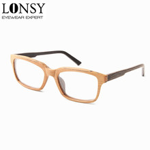 LONSY 2016 New Brand Glasses Frame Man Women Plain Glasses Eyeglasses Frame Computer Optical Glasses Frame oculos de grau 2024 - buy cheap