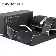 HDCRAFTER Hot Selling Sun Glasses for Women Vintage Polarized Driving Sunglasses for Female Brand Designer Ladies Eyeglasses 2024 - buy cheap