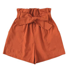 Women Shorts Pocket Loose Lady Summer Trousers pantalones cortos mujer Sexy Summer Shorts feminino Sport Trousers Bow Drawstring 2024 - buy cheap