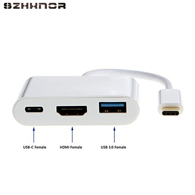 Szhxnor 4k Usb C Digital Av Multiport Adapter Usb 3 1 Type C To Hdmi Adapter 4k Hub Usb For New Macbook Chromebook Pixel Buy Cheap In An Online Store With Delivery Price Comparison