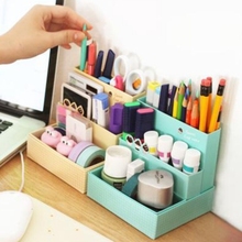 DIY Storage Box Paper Board Desk Decor Stationery Makeup Cosmetic Organ izer 2024 - buy cheap