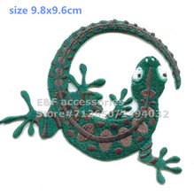 New arrival 10 pcs Marine Fish Mare Lacerta Embroidered patches iron on cartoon Motif Applique XP embroidery accessory 151109 2024 - buy cheap