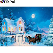 DIAPAI 5D DIY Diamond Painting 100% Full Square/Round Drill "Cartoon landscape" Diamond Embroidery Cross Stitch 3D Decor A21954 2024 - buy cheap