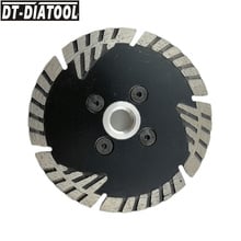 DT-DIATOOL Dia 4inch/105mm Diamond turbo Saw Blade with Slant Protection Teeth Wheel Cutting Disc for Concrete Granite Marble 2024 - buy cheap