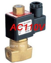 Free Shipping 5PCS A Lot Electric Solenoid Valve Water Air N/O 110V AC 1/8" Normally Open Type 2024 - buy cheap