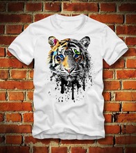 Camiseta de tigre psicodélico geométrico para hombre, camisa de arte Lsd Dmt, psicodélico, a la moda, gran oferta, 2019 2024 - compra barato
