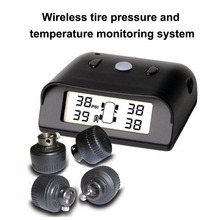 External sensor Wireless Tire Pressure and Temperature Monitoring System temperature function Passenger Car TPMS 2024 - buy cheap