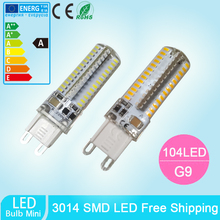 1pcs G9 LED BULB corn bulb 104 SMD 3014 13W 110V 220V Warm white/white  Spotlight light Chandelier 2024 - buy cheap