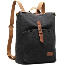 M280 Korea Style Mutifunctional Men Women backpacks Travel Bags Casual Canvas Leather Backpacks For Male Out Door School Bag New 2024 - buy cheap