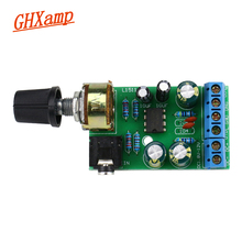 GHXAMP TDA2822M усилитель аудио плата двухканальный 2,0 стерео усилитель мощности для Micro-Small Radio AUX DC 2в-12в 1 шт. 2024 - купить недорого