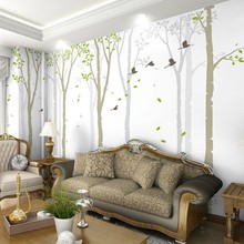 beibehang Custom wallpaper 3d TV backdrop wall murals wallpaper bedroom modern minimalist living room abstract tree 3d wallpaper 2024 - buy cheap